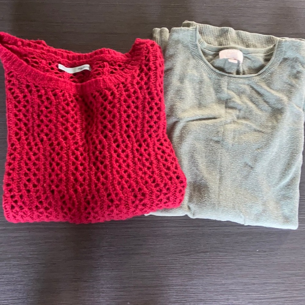 Loft & Maurices sweaters